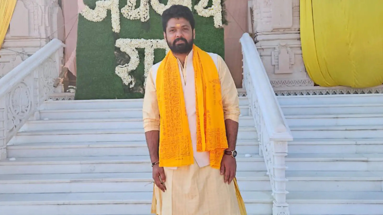 Rakshit Shetty At Ayodhya Ram Temple