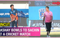 Sachin Tendulkar Vs Akshay Kumar In Cricket Battle- UNCUT