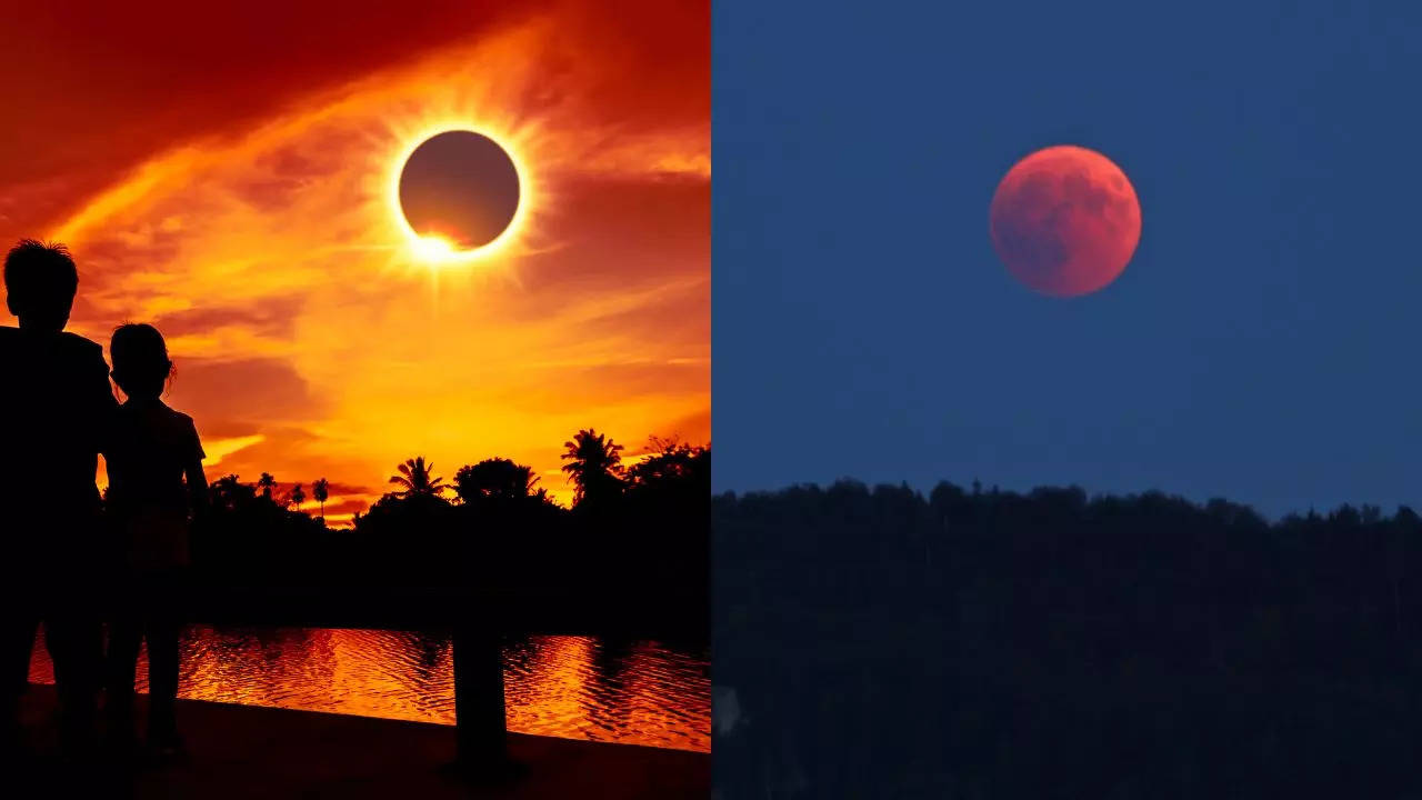 Eclipse solar y eclipse lunar en 2024 en todo el mundo: fechas, hora, cuándo, dónde y cómo verlos