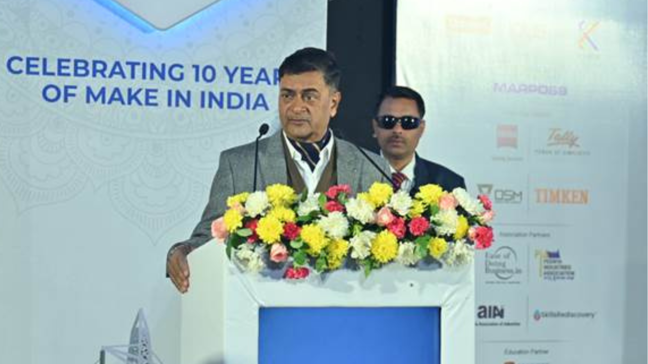 Power Minister RK Singh AT Times Group WorldWide Media Festival