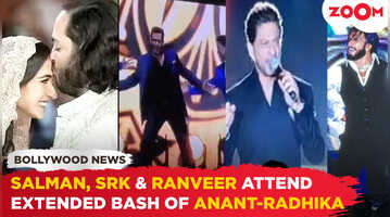 Anant Ambani-Radhika Merchants pre-wedding celebration continues SRK Salman Ranveer shine again