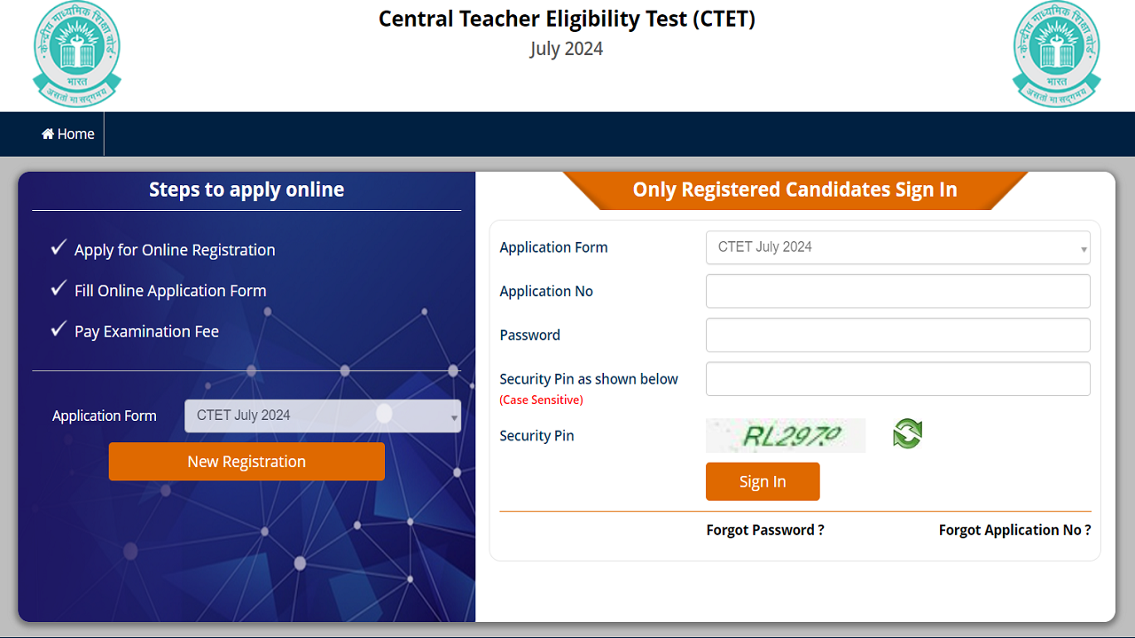 CTET 2024 July Registration Begins on ctet.nic.in, Check Exam Date and Schedule