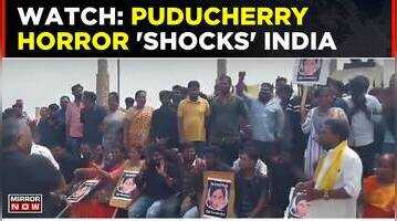 Political Uproar Over Puducherry Minor Girls Tragic Gangrape Widespread Protests Erupt News 7