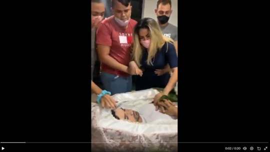 Watch Dead Man Wakes Up From Coffin Netizens Are Scared