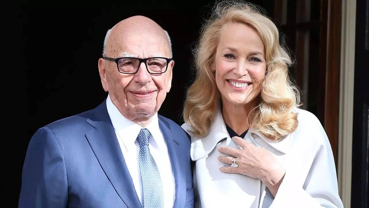 Rupert Murdoch Jerry Hall