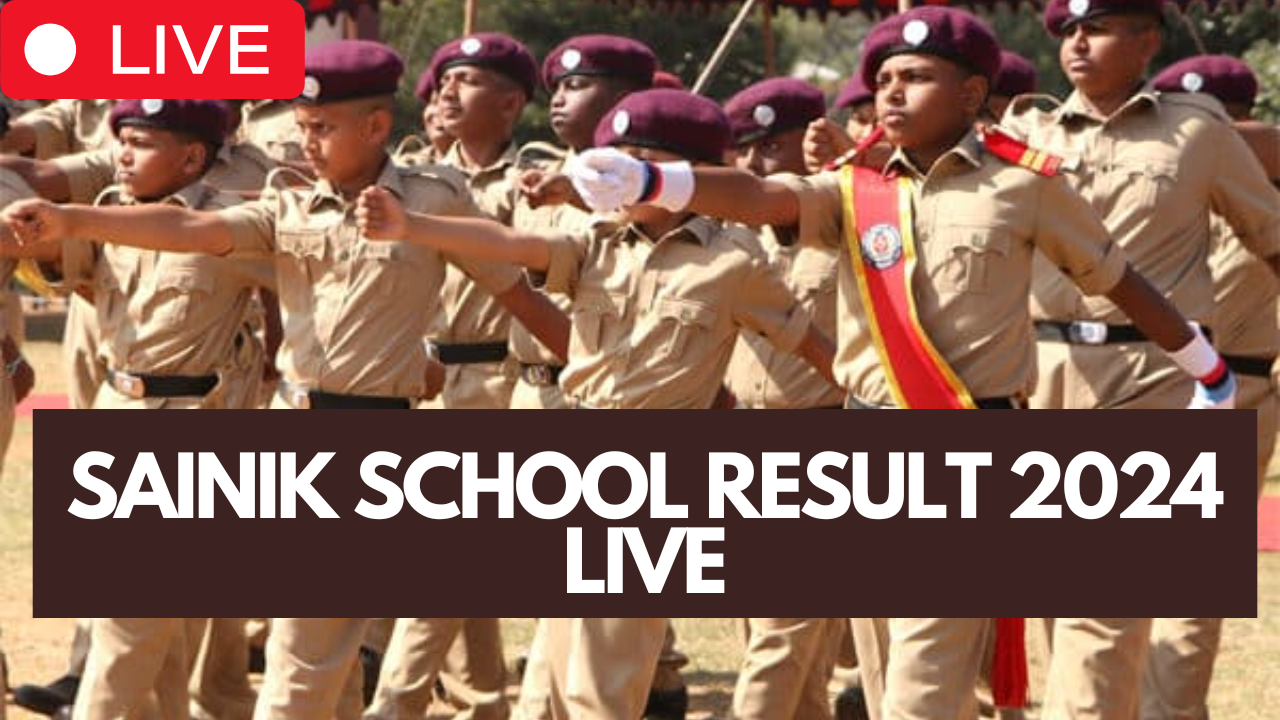 Sainik School Result Date 2024 Highlights NTA AISSEE Result 2024 Class 6 9 Soon at examsntaacin Latest Update