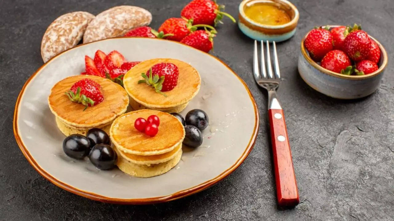 Fruits and Nuts Pancake