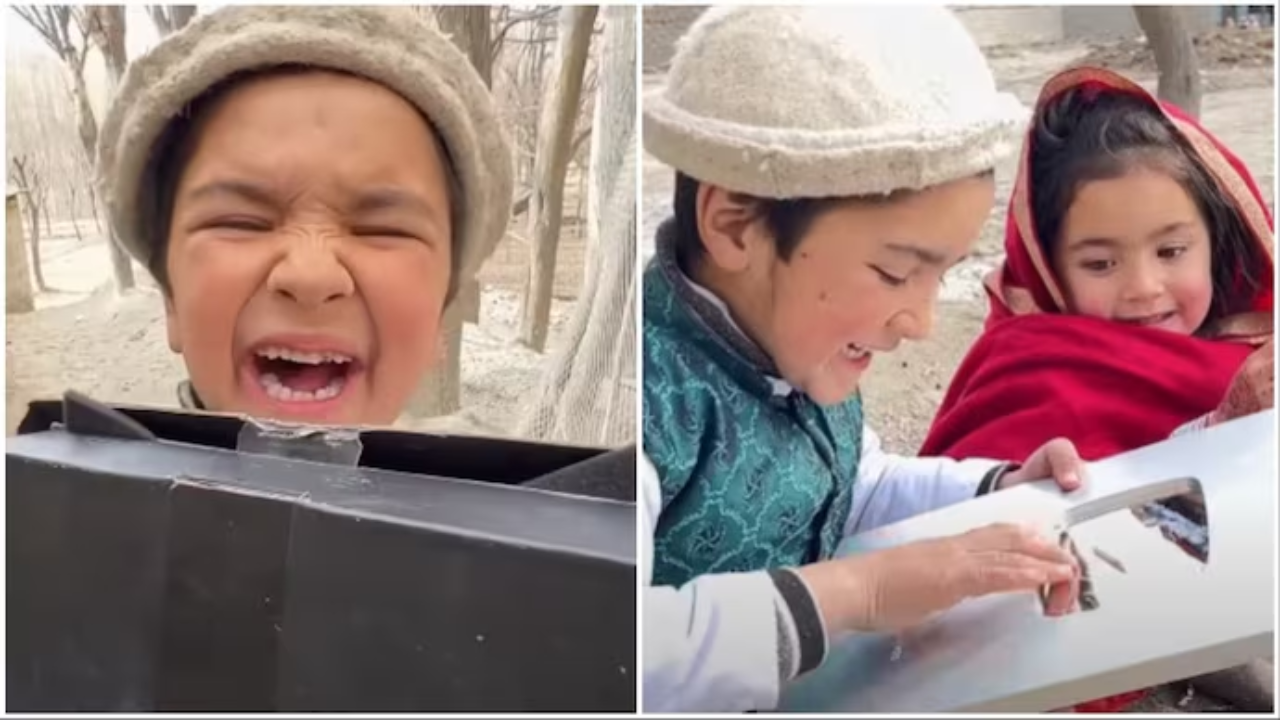 Pakistani Kid Vlogger Unboxes YouTube Silver Play Button