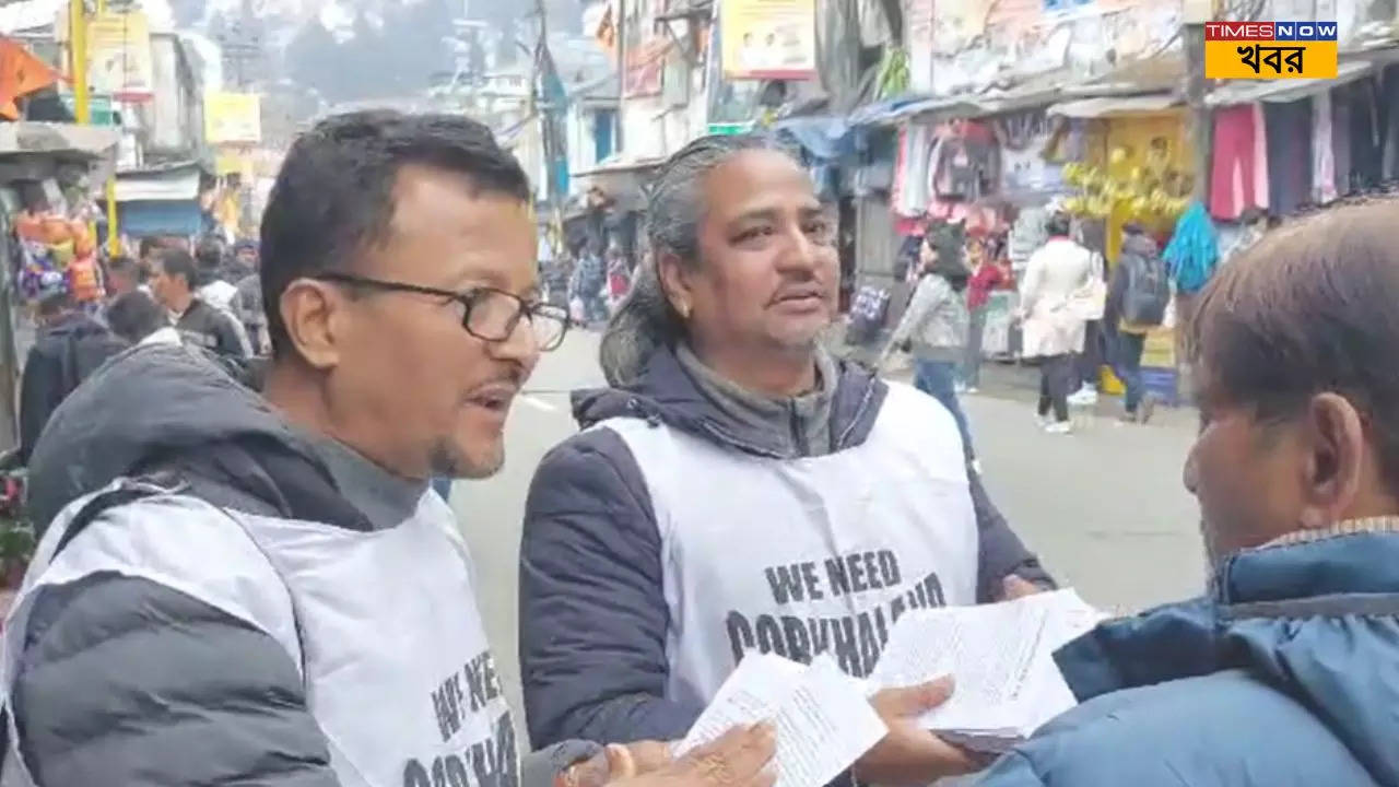 Lok Sabha Election 2024 Darjeeling scenario gorkhaland demand Leaflet distribution started in Darjeeling