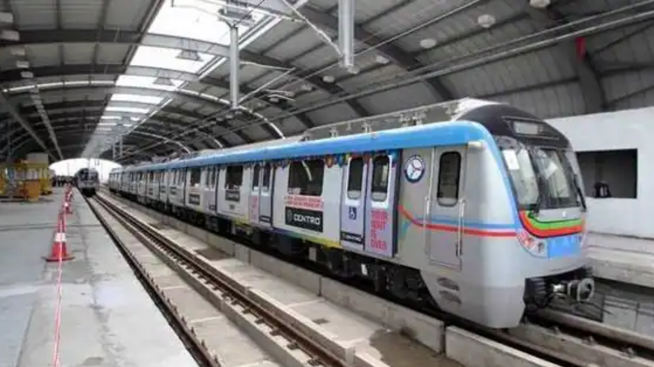 Expansion of Hyderabad metro rail. (Representational Image)