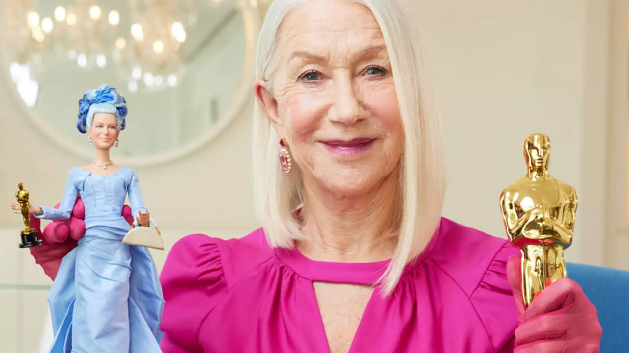 Dame Helen Mirren Gets Her Own Barbie Doll With Miniature Oscar