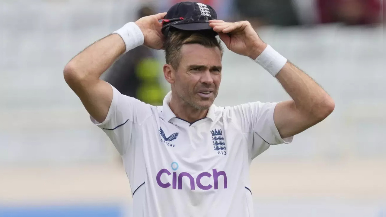 ​James Anderson becomes first fast bowler to take 700 wickets in Tests.​