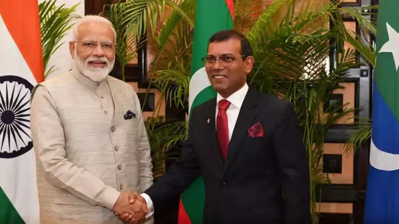 pm modi maldives Mohamed Nasheed