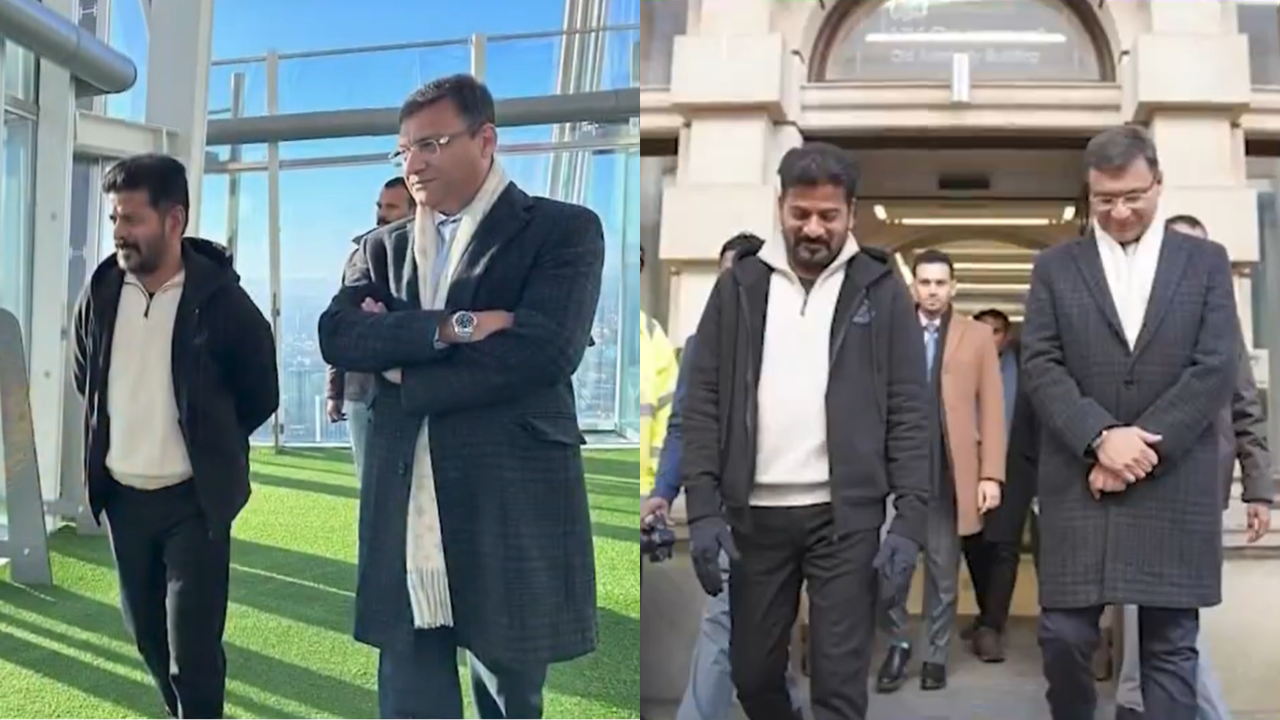 along with AIMIM chief Akbaruddin Owaisi, visited London to see Thames River