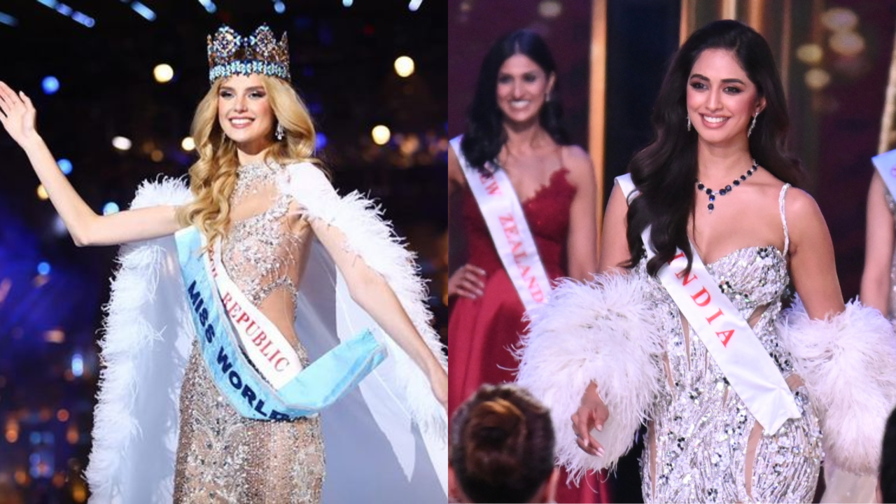 71st Miss World 2024 Miss Czech Republic Krystyna Pyszkova Crowned Miss World 2024 Indias Sini Shetty Finishes In Top 8