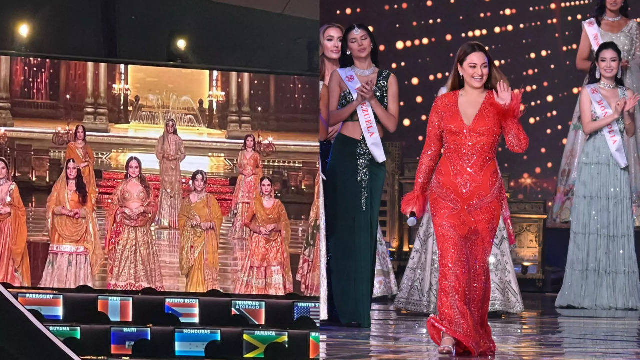 Heeramandi Cast Stuns With Sonakshi Sinha's Live Appearance At Miss World 2024