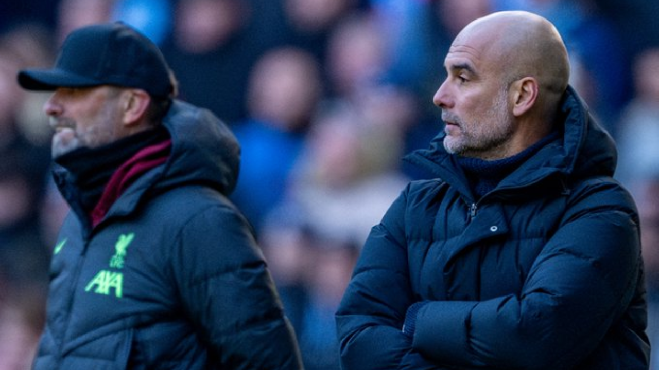 Pep Guardiola and Jurgen Klopp