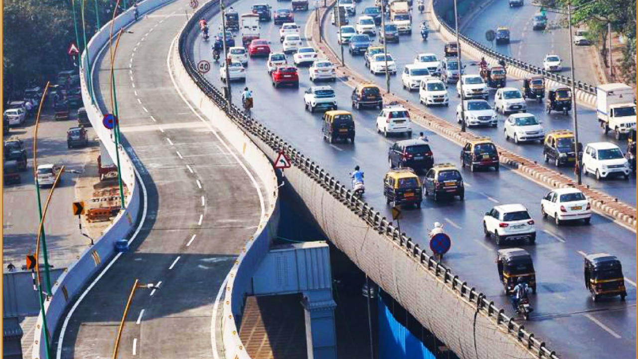 Mumbai Airport Flyover