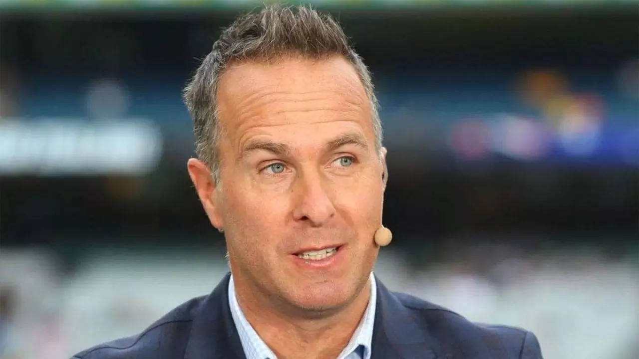 Commentator and former England captain Michael Vaughan.