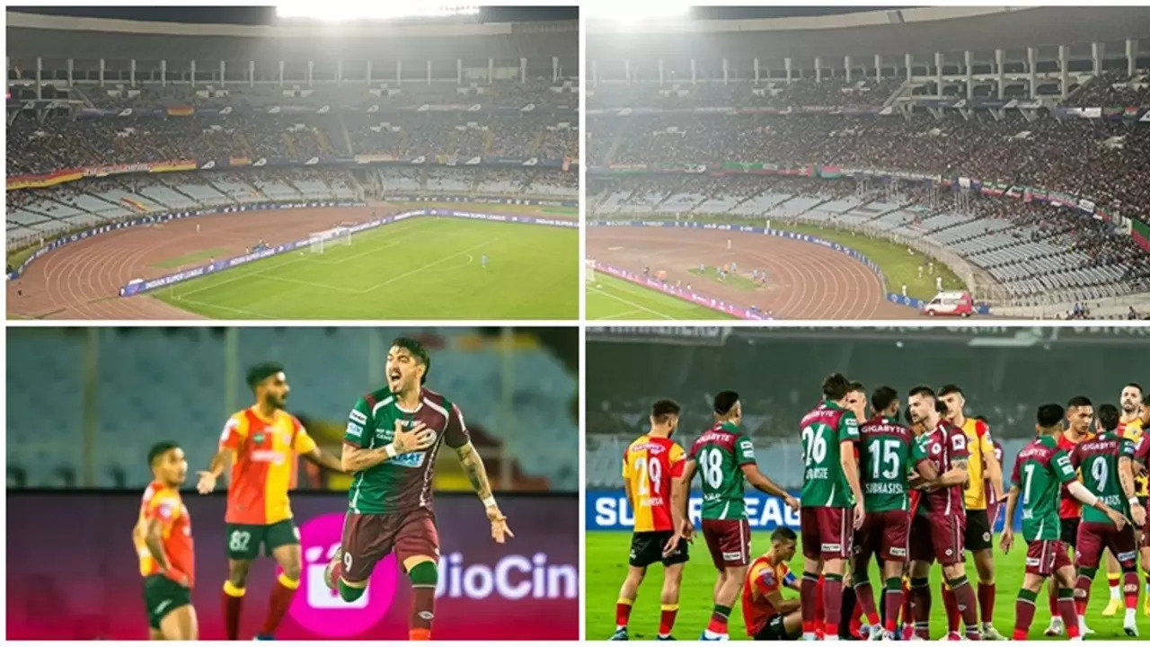 Kolkata Derby 2024: Empty Seats Spotted As Mohun Bagan Blow Away East Bengal