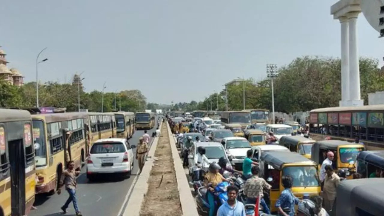 traffic chennai