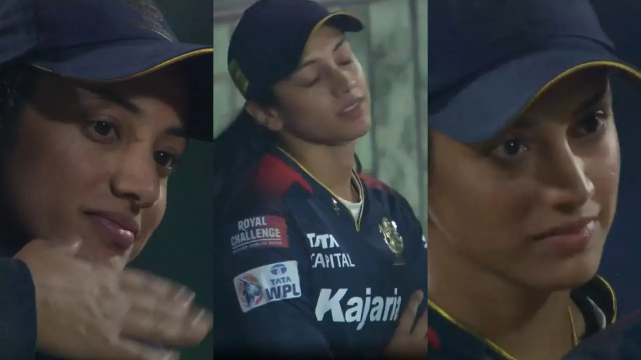 Smriti Mandhana's heartbreaking reaction after RCB's one-run defeat in WPL 2024 goes viral