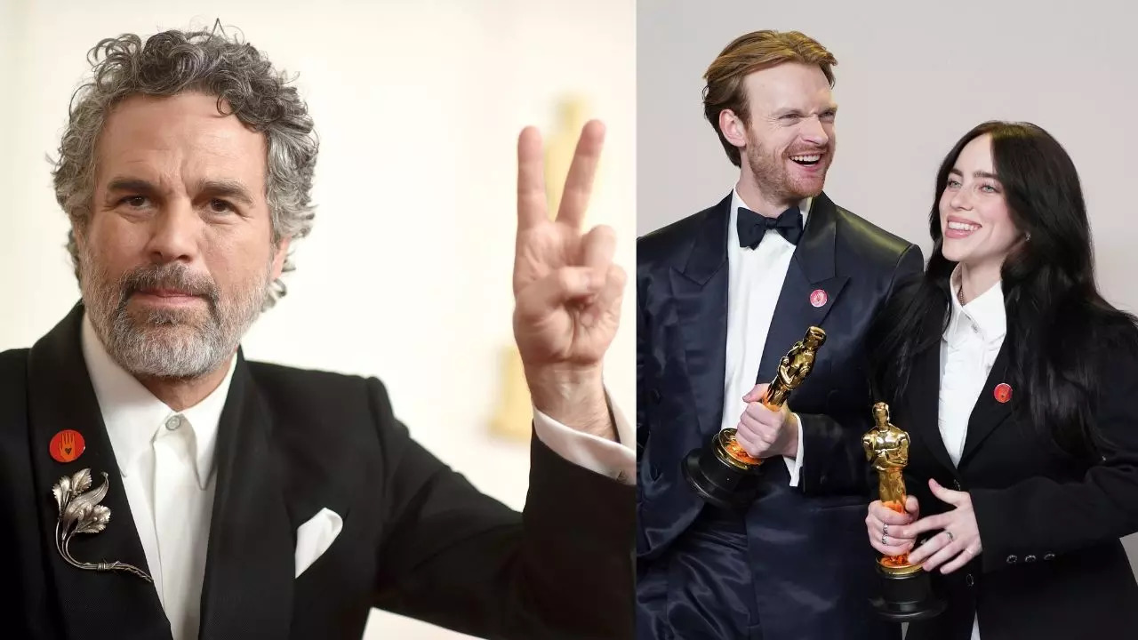 Oscars 2024: Billie Eilish, Mark Ruffalo, Ramy Youssef Wear Red Pins In Support For Peace In Gaza Conflict