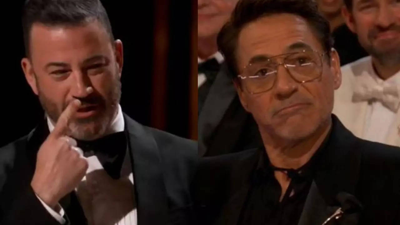 OSCARS 2024: Jimmy Kimmel's 'Painfully Unfunny' Joke About Robert Downey Jr's Drug Past Leaves Fans Fuming