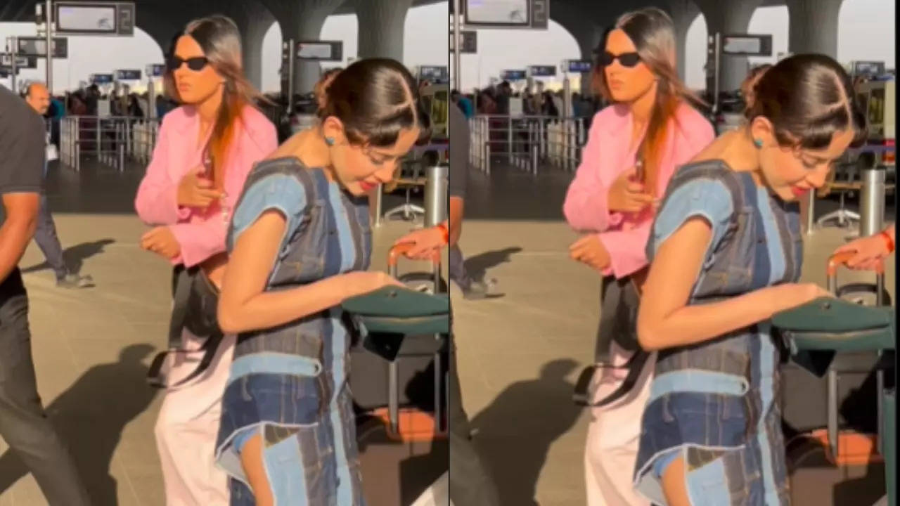 Did Nia Sharma Purposely Ignore Urfi Javed At Airport? Video Goes Viral