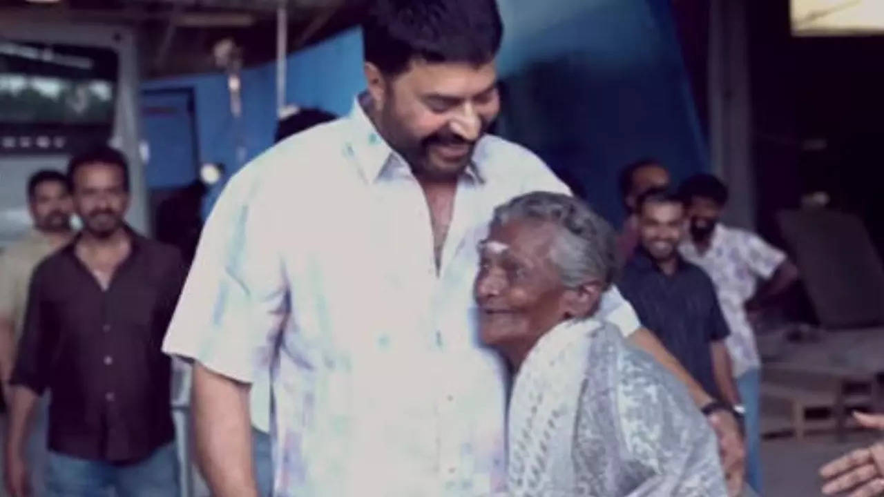 Mammootty meets Ammalu Ammma