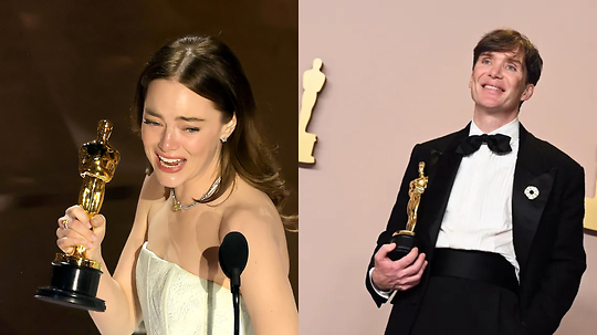 Oscars 2024 Winners Cillian Murphy Emma Stone Christoper Nolan And More