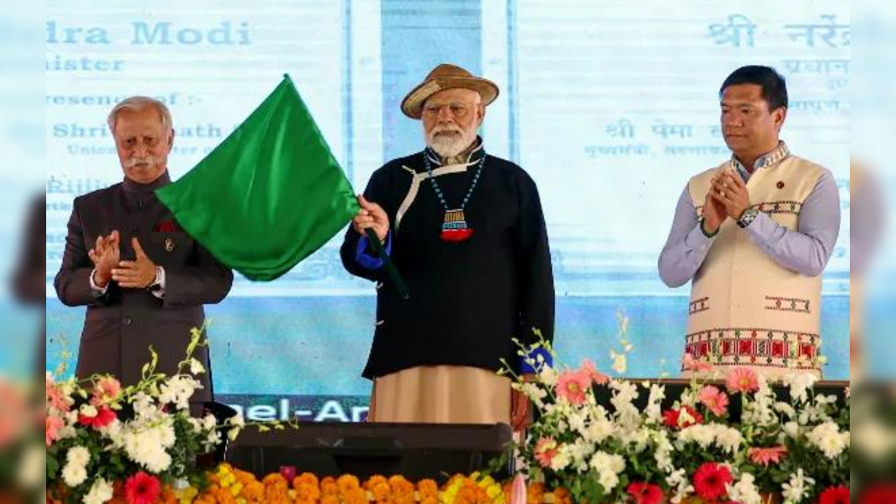 Prime Minister Narendra Modi visited Arunachal Pradesh on March 9