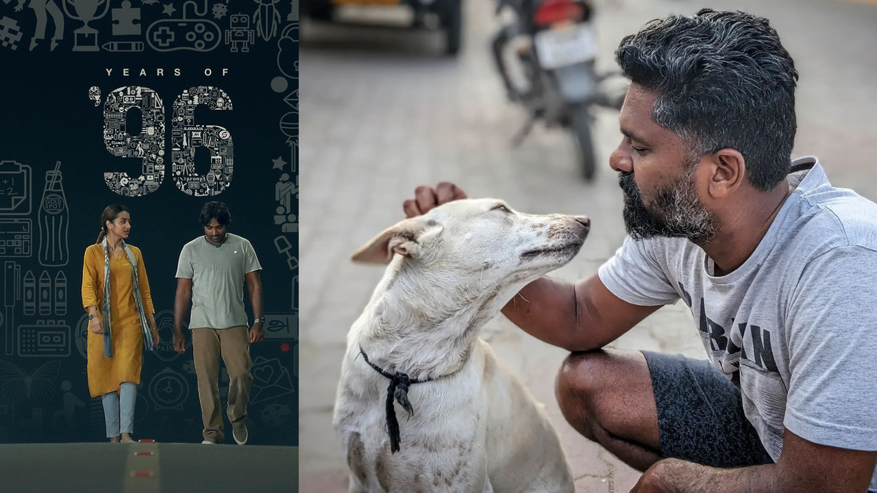 Director Prem With A Pet