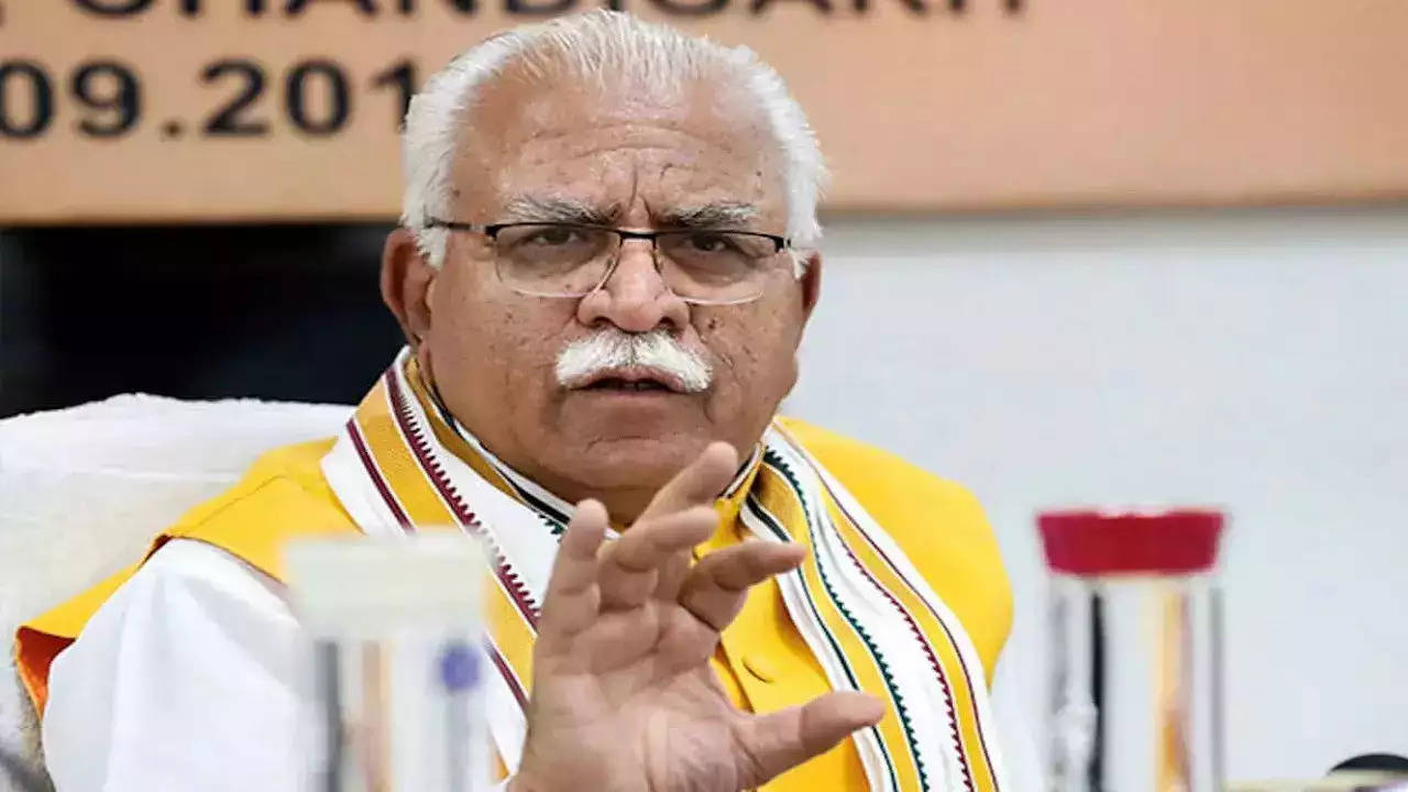 Haryana CM ML Khattar Resigns