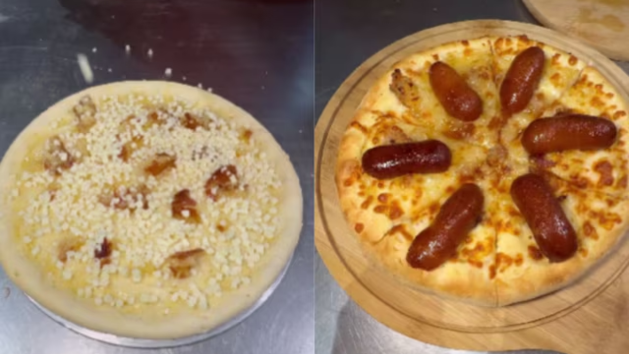 Viral Video: This Bizarre Gulab Jamun Pizza Will Leave Italians Traumatised. Watch