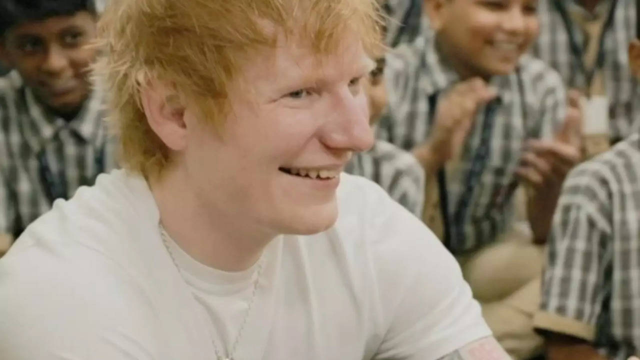 Ed Sheeran in Mumbai