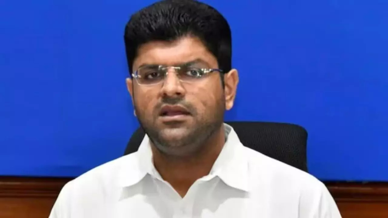 JJP leader Dushyant Chautala