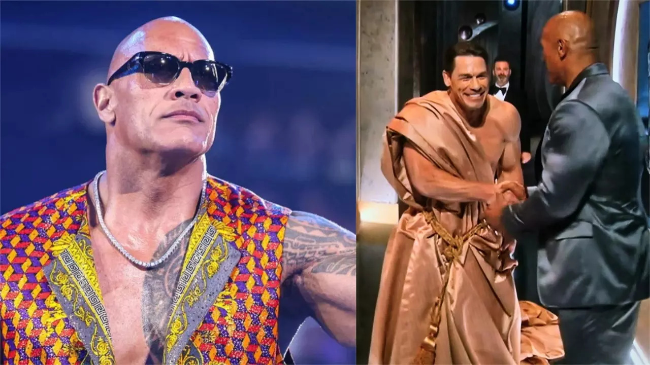 The Rock Reacts To John Cena's Oscar Appearance, Says ''I Need Him Full Naked Before I Attack Him''