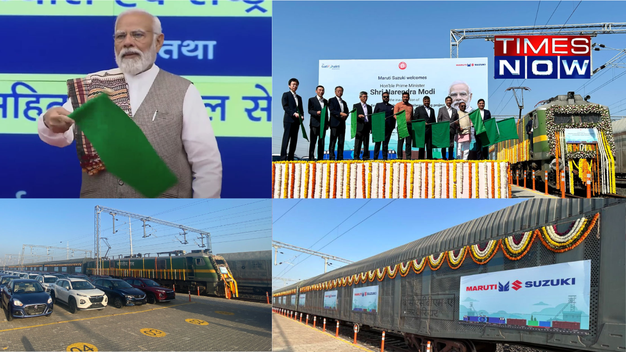 Maruti Suzuki’s In-Plant Railway Siding Project In Gujarat Inaugurated By PM Modi