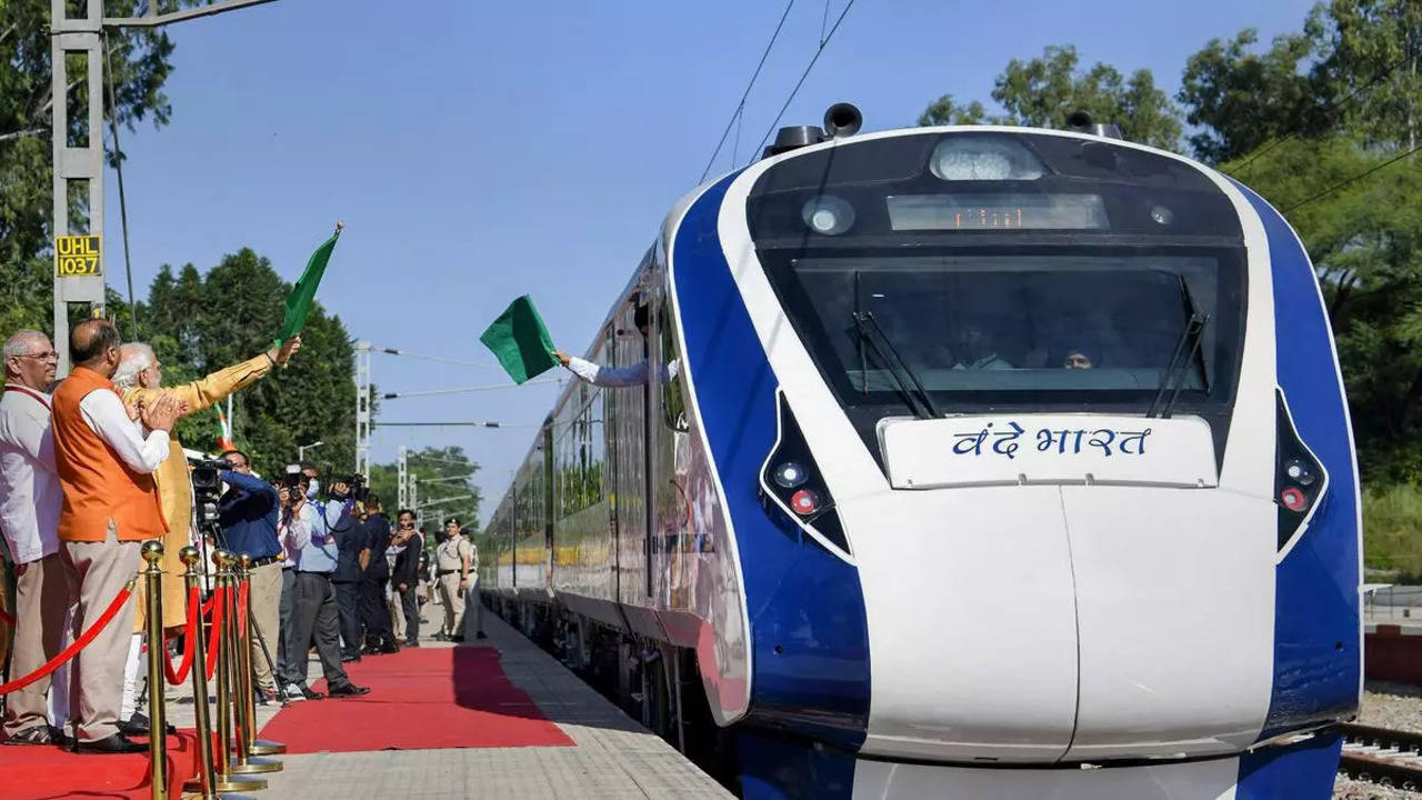 10 new Vande Bharat trains were flagged off on 12 March