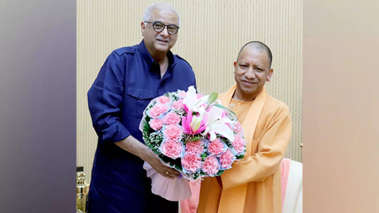 Boney Kapoor Meets UP CM Yogi Adityanath For Noida Film City Project