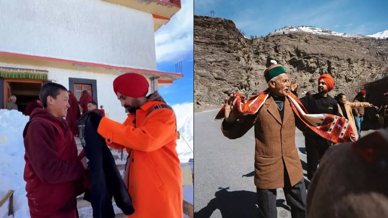 Diljit Dosanjh was on a trip to Himachal Pradesh from where he shared incredible videos and pictures