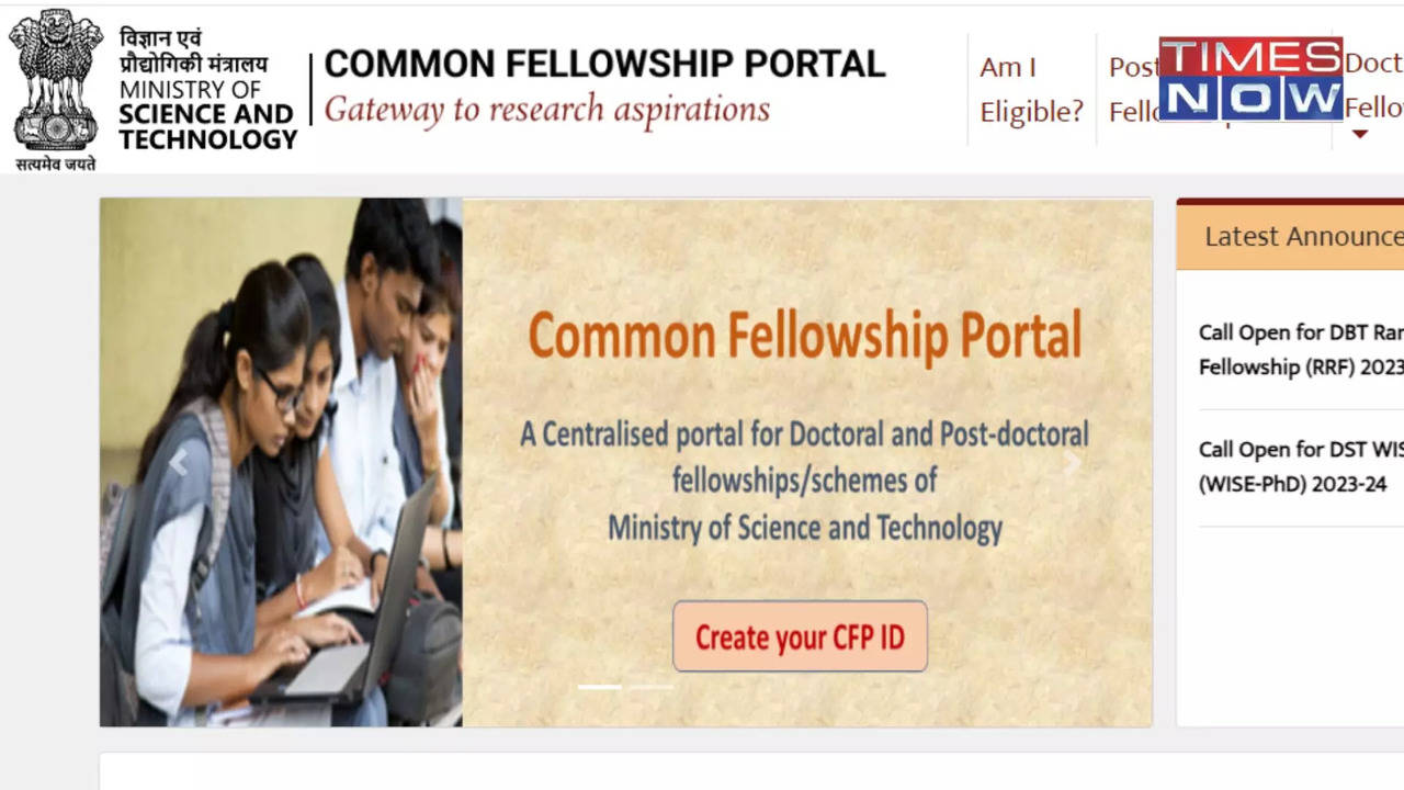 Govt Launches Common Fellowship Portal For PhDs, Post-Doctoral Aspirants