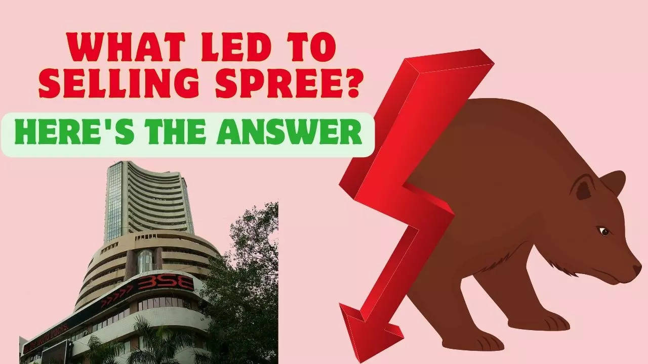 Bears Growl Loud at Dalal Street! Top Factors Behind Massive Fall As Sensex Tanks 1000 pts, Nifty below 22,000