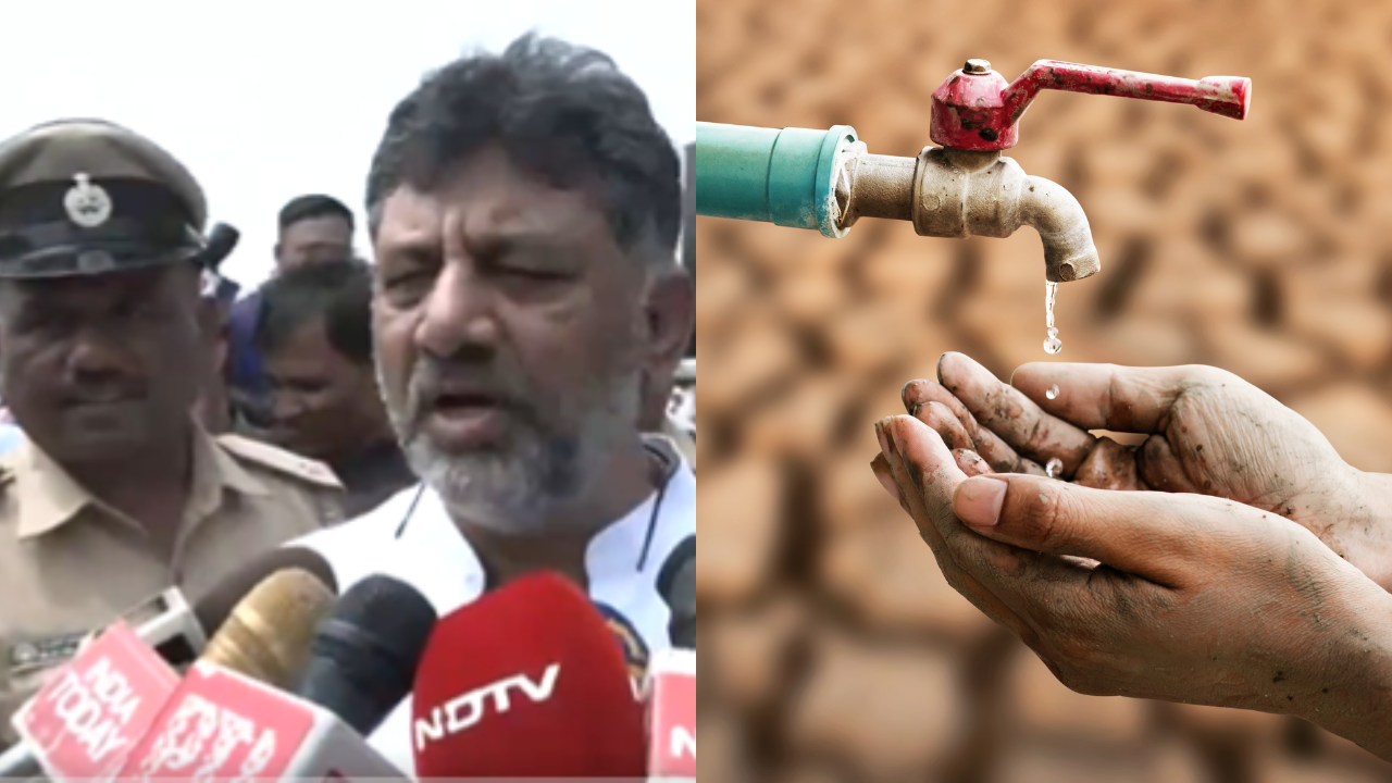 Karnataka Deputy CM DK Shivakumar's statement on water crisis. (Representational Image)