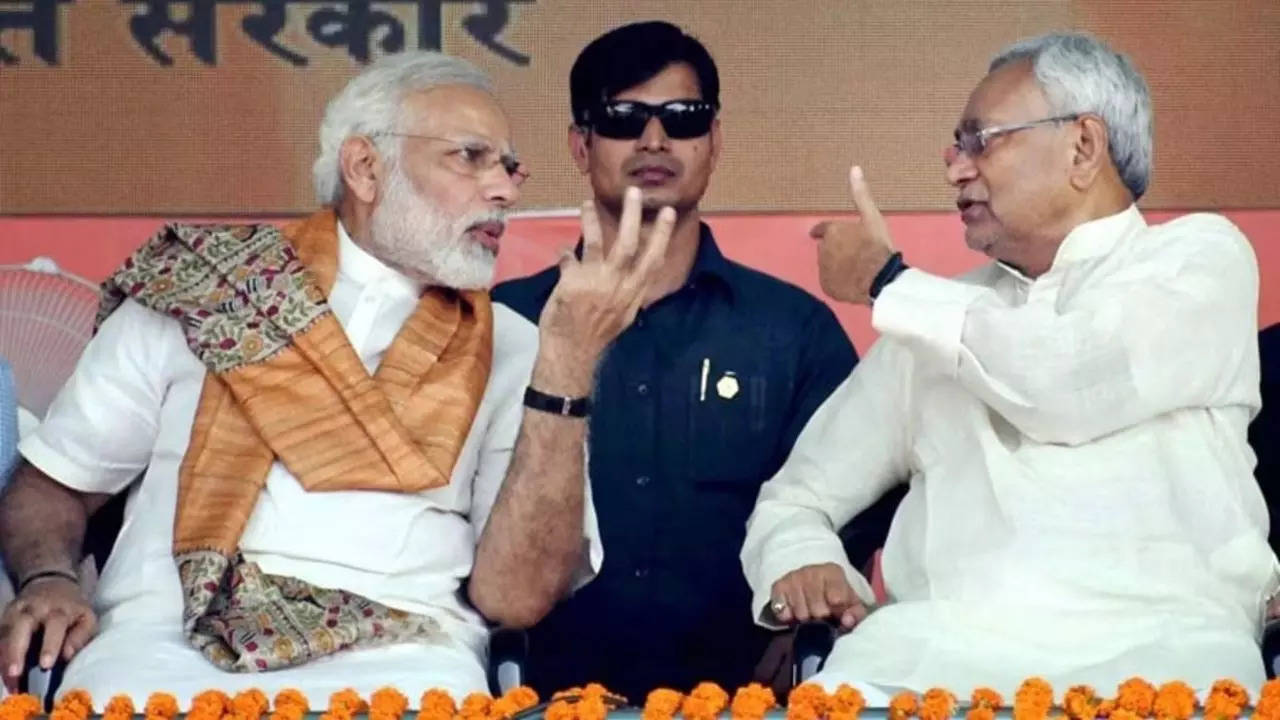 pm modi with nitish kumar