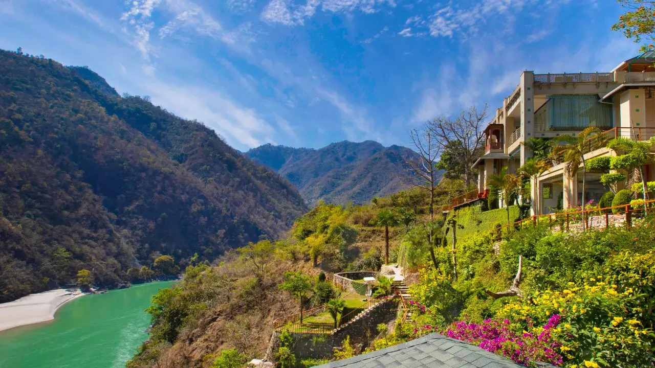 Best places to stay at in Rishikesh. Credit: Raga on the Ganges