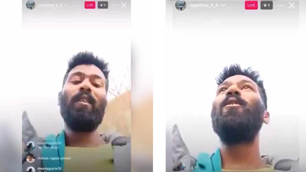 Jailed murder accused on Insta live