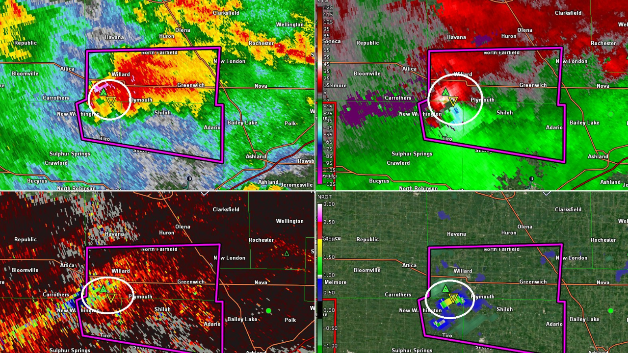 Huron Tornado Today