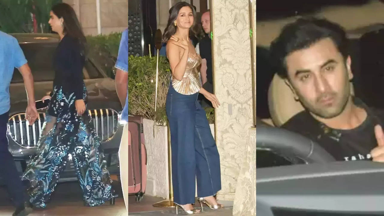 Alia Bhatt's Birthday Celebration